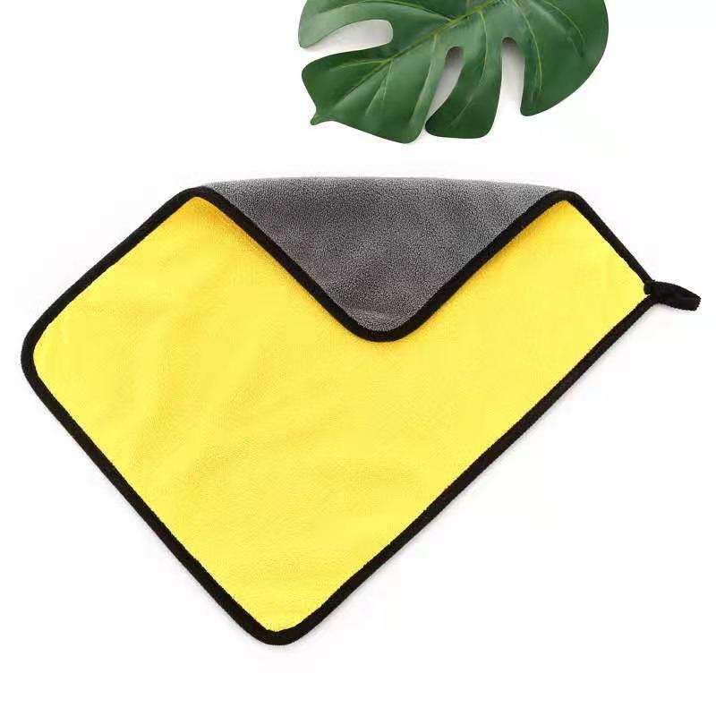 Outlay Home Microfiber Cloth & Towel-Thick Lint Free Multipurpose Cloths for Automotive Car Bike scooty Cleaning Polishing Washing & Detailing - 30x40 cms, Multicolor, 4 Pieces - Image 3