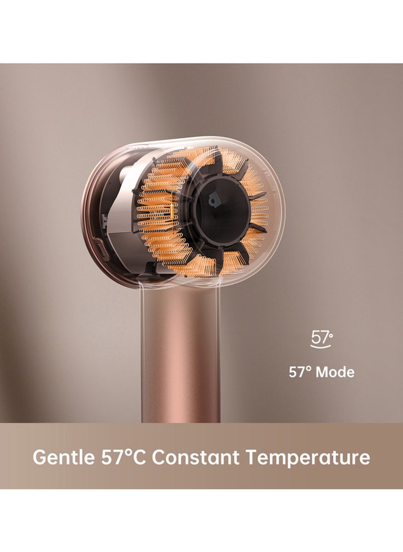 Dreame Glory Hair Dryer, Fast Drying, Negative Ionic Blow Dryer, 110,000 RPM Motor High-Speed, Lightweight, Low Noise Hairdryer for Travel, Constant Temperature Hair Care Without Damaging Hair  - Image 3