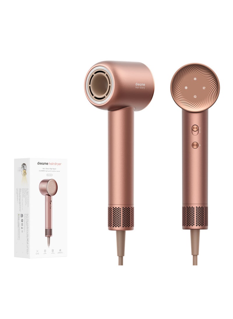 Dreame Glory Hair Dryer, Fast Drying, Negative Ionic Blow Dryer, 110,000 RPM Motor High-Speed, Lightweight, Low Noise Hairdryer for Travel, Constant Temperature Hair Care Without Damaging Hair  - Image 1