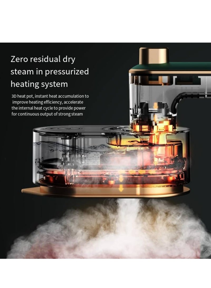 XIPH Travel Iron Mini with Steam, Travel Mini Steam Iron, Handheld Steamer Iron Portable Mini Iron Steamer, Garment Fabric Wrinkles Remover Support Dry And Wet Ironing for Home Business Travel - Image 4