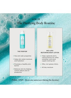 NATURIUM The Purifier Niacinamide Serum Body Wash Cleansing & Hydrating Gelserum Dermatologist Tested Paraben & Cruelty Free 16.9 Oz  - Image 5