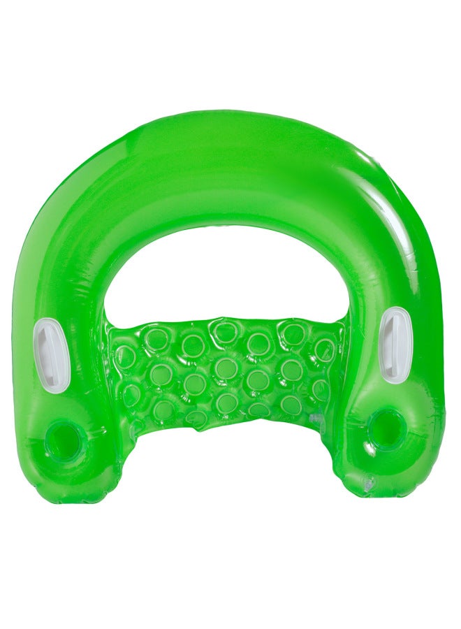 S New Inflatable Strawberry U-shaped Floating Swimming Bed For Adults, Water Swimming Ring, Pool Inflatable Lounge Chair