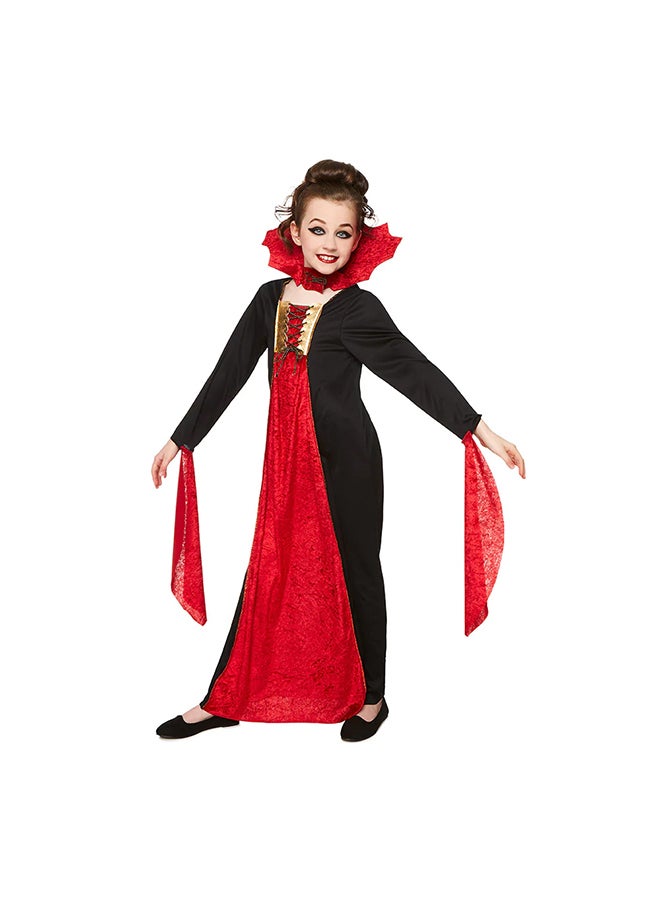 روبيز مجموعة أزياء الهالوين للأطفال من Vampiress-84566-S-3-4Y-Red - Image 1