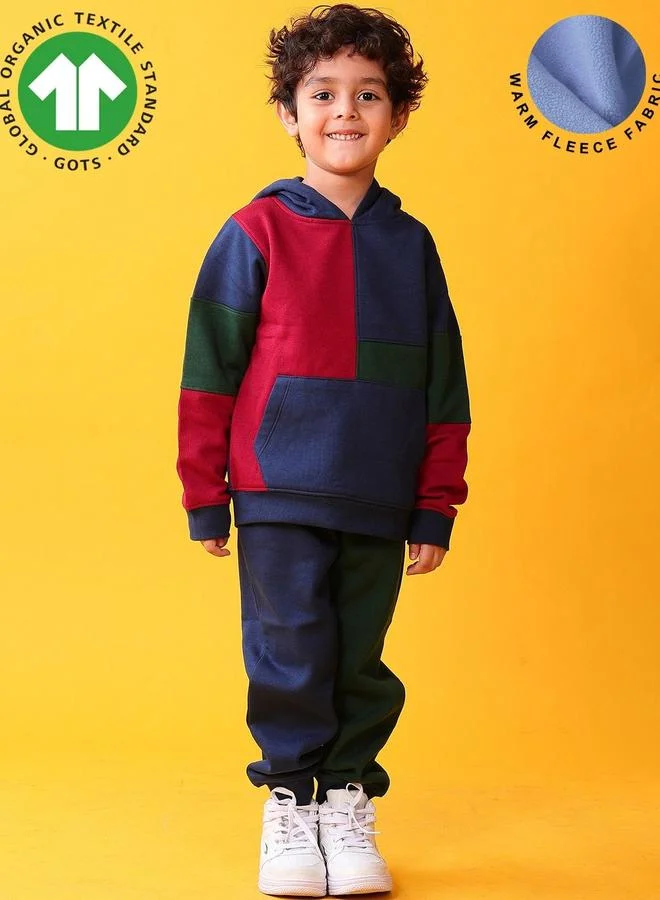 انثريلو مجموعة من جوغر وهودي فليس بنمط كتل الالوان