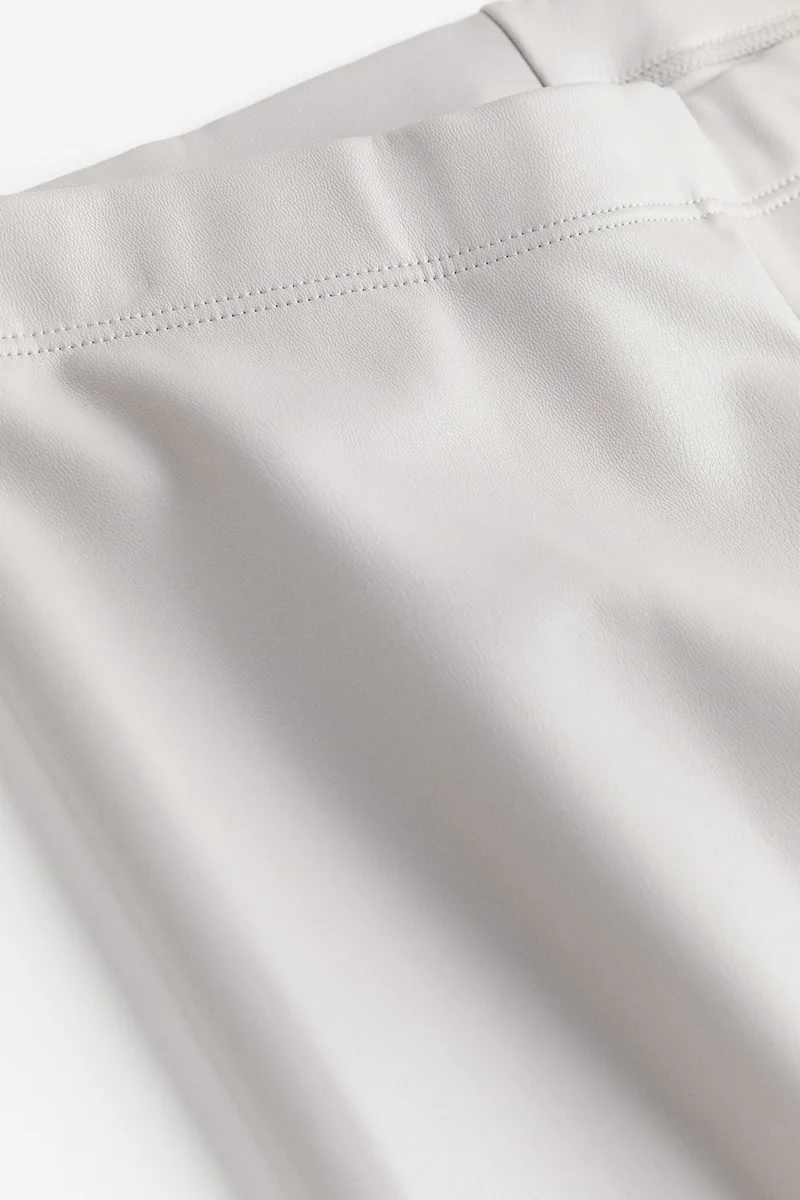H&M Pu High Waist Leggings