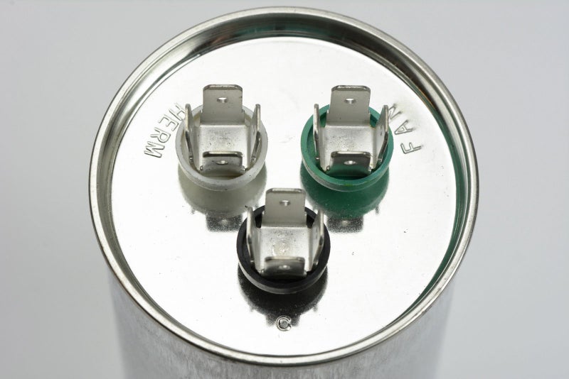 TEMCo Industrial TEMCo 60+5 uF Dual Run Capacitor CBB65, 60/5 MFD, 370-440V, Round, 50/60Hz | for HVAC AC Fan, Motor, Blower Applications - Image 3