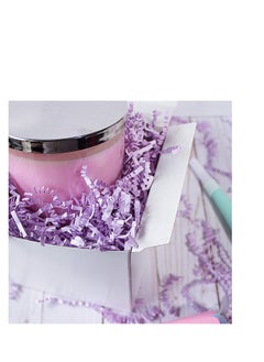 MARKQ Crinkle Cut Shredded Paper Filler for Gift Wrapping Hamper/Basket Filling, Packing Supplies (Purple)  - Image 5