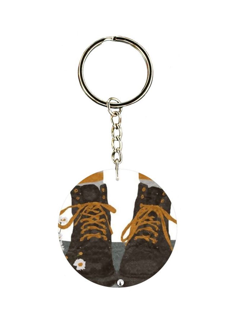Double Side Printed Keychain