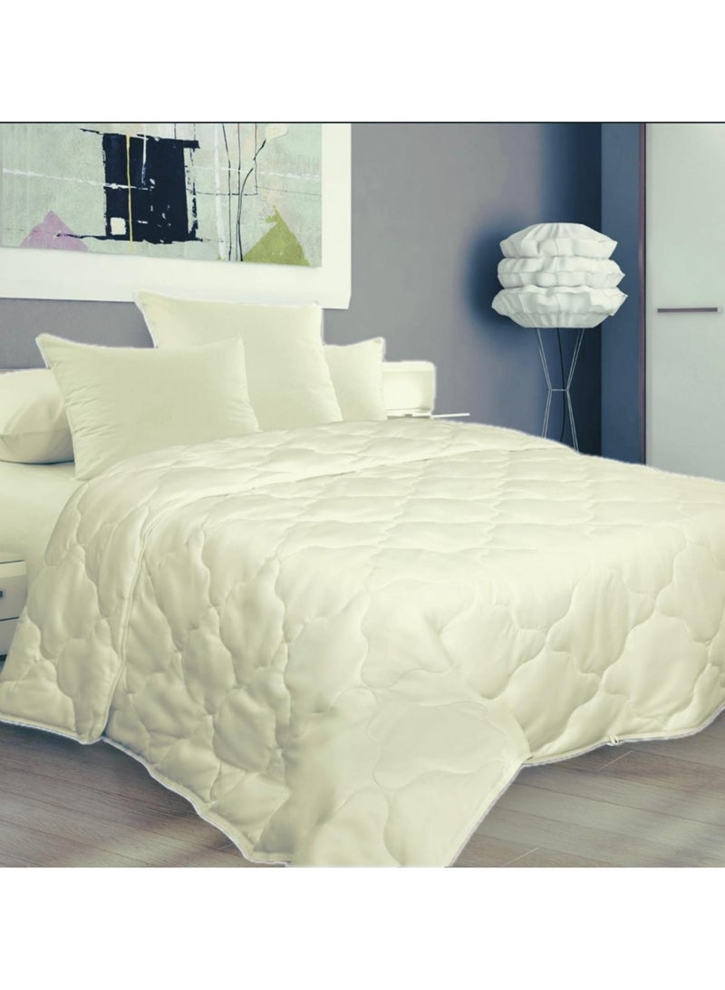Miabella Home PREMIUM QUALITY 6-PCS QUILT SET WITH 1 QUILT 220*240 CM ,1 FITTED SHEET 180*200 CM ,2 PILLOW CASE 50*70 CM, 2 PILLOW CASE 50*70+5 CM 