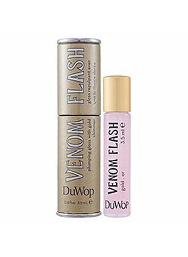 DuWop Cosmetics Lip Venom Lip Plumping Balm - Flash Cool (Silver) - Image 2