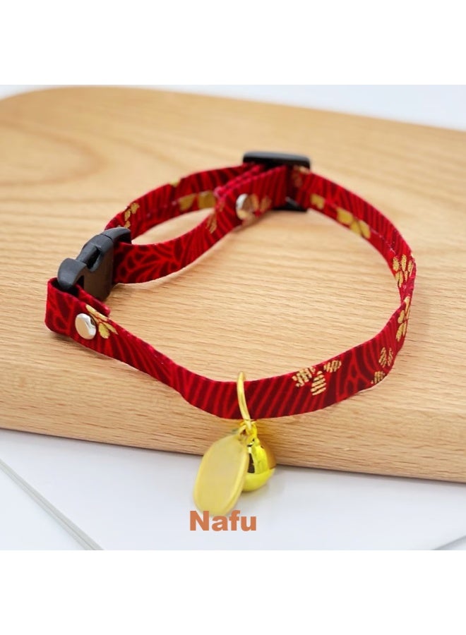 Zigman Cigeman Cat Collar, Cat Bell, Dog Cartoon Bell Collar, Leash, Pet Bell Necklace, Teddy Collar Accessory - Image 2