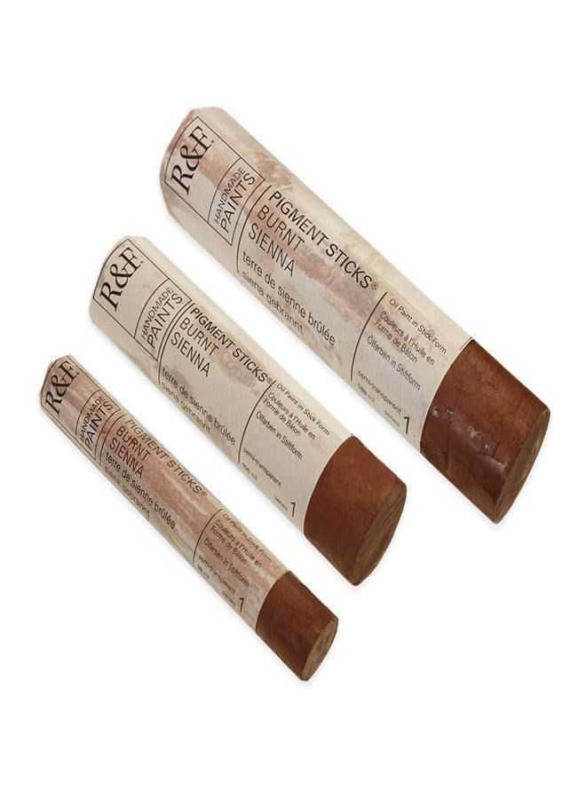 R&F Handmade Paints - Professional Oil Pigment Stick, Burnt Sienna, 38 ml - Image 4