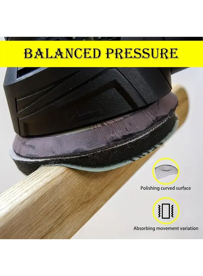 5Pack 5 Inch 8 Hole Self Adhesive Grinding Pads For Woodworking Automotive Polishing Wet Dry Use - Image 4