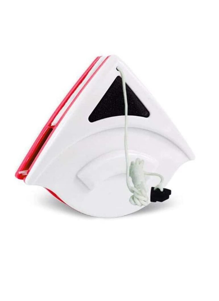Magnetic Window Wiper r Window Cleaning Game Double-Sided Glass Cleaner Tool Efficient Triangle Cleaning for High House Glass Windows Achieve Sparkling Results with the Ultimate Magnetic Window Wiper
