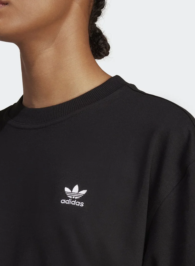 adidas Originals Adicolor Classics Big Trefoil T-Shirt Dress