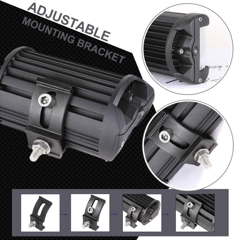 Auto Power Plus 5 Inch 120W Side Shooter LED Pods - Off Road Driving Fog Light Waterproof Combo Work Lights (2pcs) - Image 5