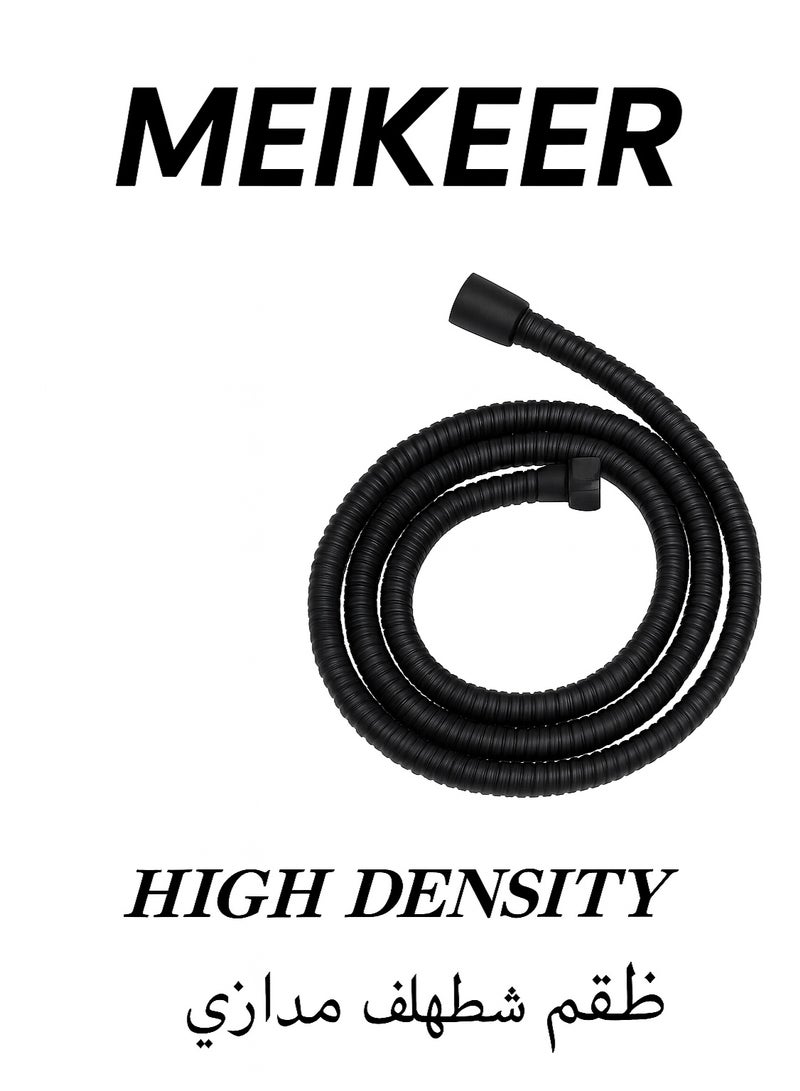 MEIKEER Premium Black Shattaf Set – Handheld Bidet Sprayer with Hose & Installation Accessories - Image 3