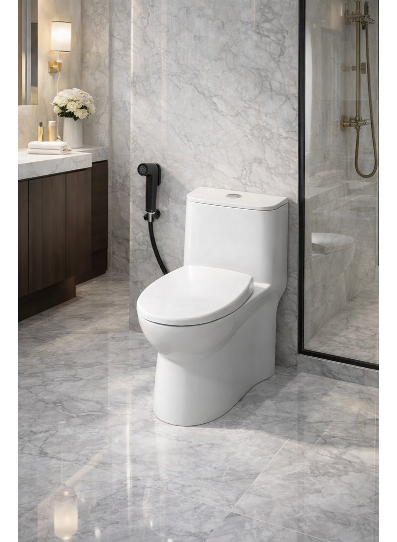 Meikeer طقم شطاف ميكير أسود فاخر – رشاش بيديه يدوي مع خرطوم وملحقات التركيب - Image 5