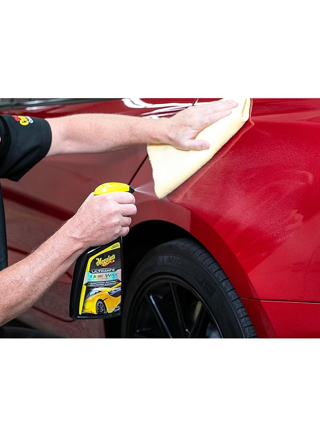 Meguiar's Ultimate Quik Wax, Durable Protection, Quick And Easy - 24 Oz Spray Bottle - Image 4