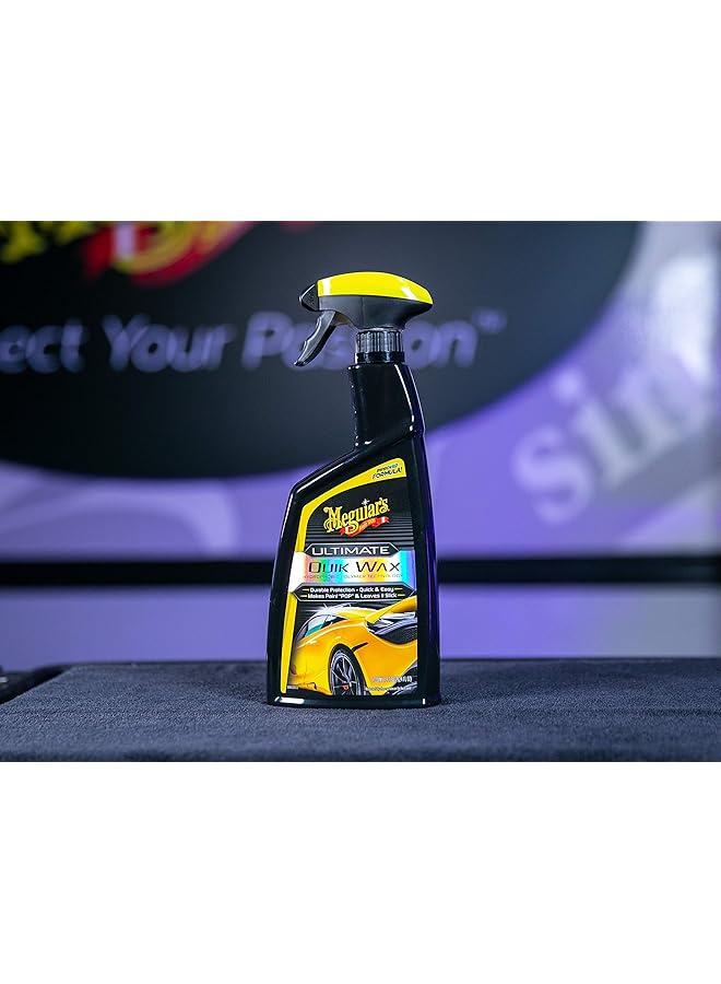 Meguiar's Ultimate Quik Wax, Durable Protection, Quick And Easy - 24 Oz Spray Bottle - Image 5