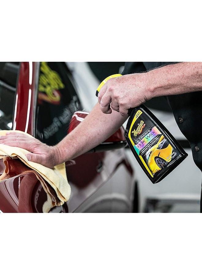 Meguiar's Ultimate Quik Wax, Durable Protection, Quick And Easy - 24 Oz Spray Bottle - Image 3