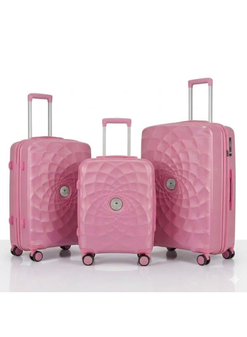 Blush Pink Luggage Set - Image 1