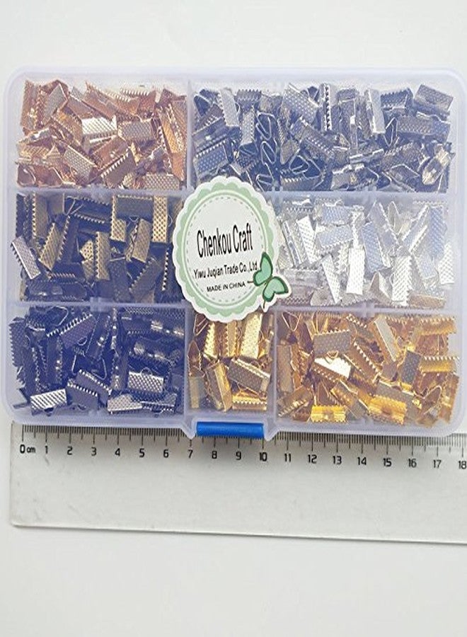 شينكو كرافت مشابك خرز سائبة من تشينكو كرافت، 6 ألوان، 1/2 بوصة 13 مم، 600 قطعة، فتحة طرفية 1-2 مم، علامات مجوهرات (13 × 7 مم) - Image 5