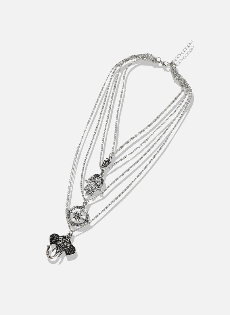 SOHI Casual Artificial Necklace Jewellery - Image 2
