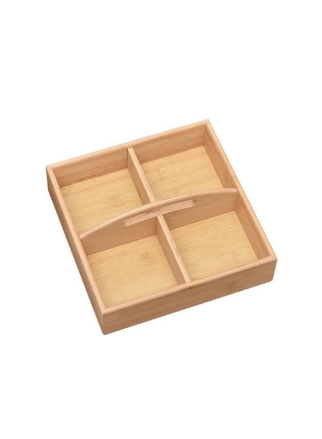 شياله اربع خانات خشب بامبو - Image 2