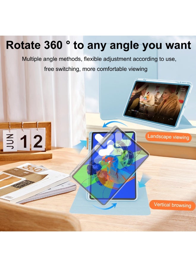 eGreen99 for Samsung Galaxy Tab S10 Plus / S9 FE Plus / S9 Plus Case Cover,Tablet Protective Case  , Acrylic 360 ° Rotating Design, Automatic Wake-up/sleep - Image 3