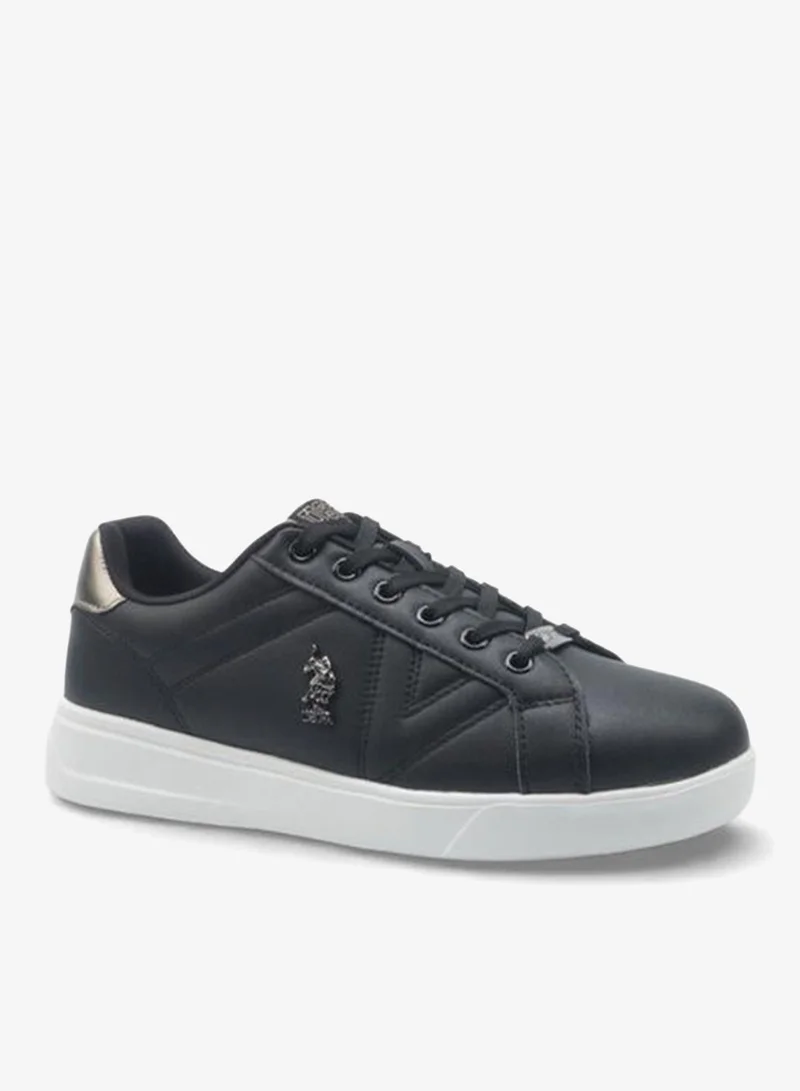 U.S. Polo Assn. BLACK Women PINO GLB 6FX Lace-Up Ankle Sneakers for Women | Best Price UAE