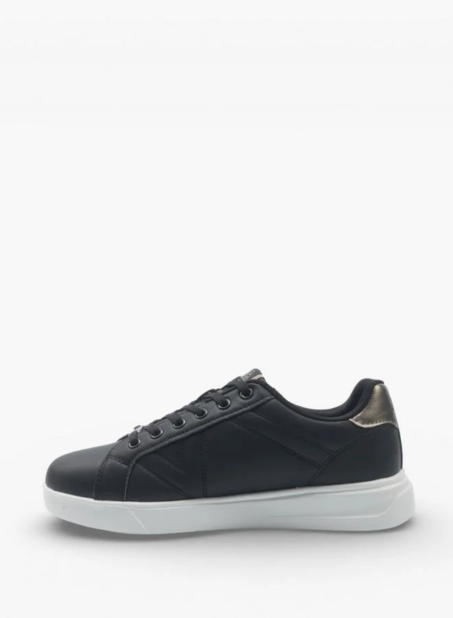 U.S. Polo Assn. BLACK Women PINO GLB 6FX Lace-Up Ankle Sneakers for Women | Best Price UAE