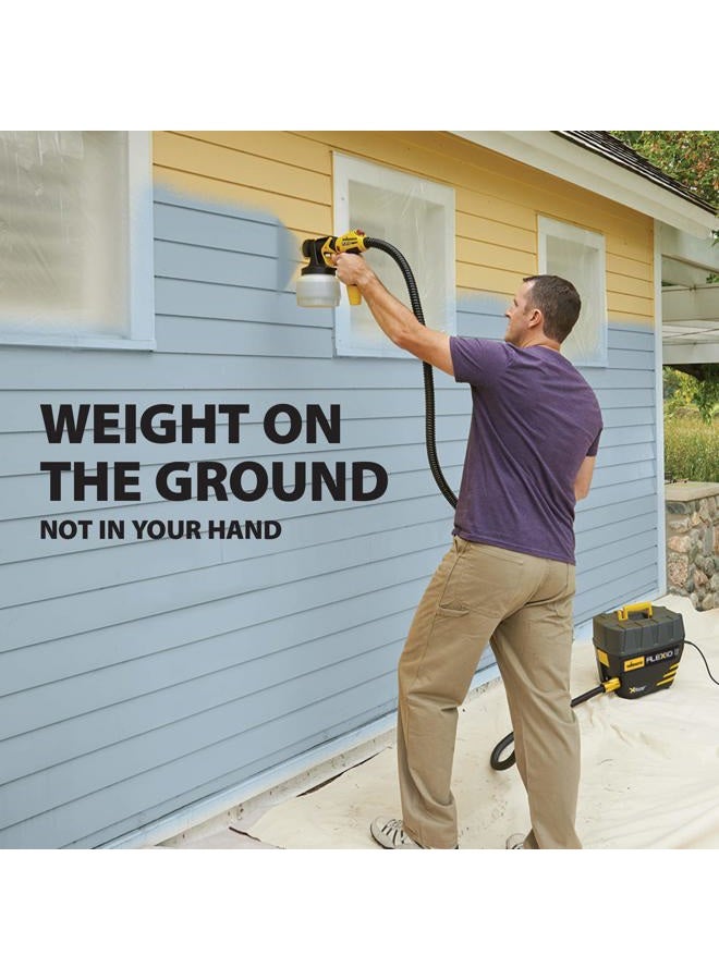 Wagner Spraytech 0529091 Flexio 5000 Stationary Hvlp Paint Sprayer, Sprays Unthinned Latex, Includes Two Nozzles, Ispray Nozzle And Detail Finish Nozzle, Complete AdjUStability For All Needs - Image 5
