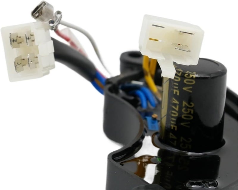 1pcs Three Phase Automatic Voltage Regulator 5kw 7.5kw Gasoline Parts Automatic Adjustable Voltage Regulator Petrol Generator Stabilizer 380v 8 Wires(250V) - Image 2