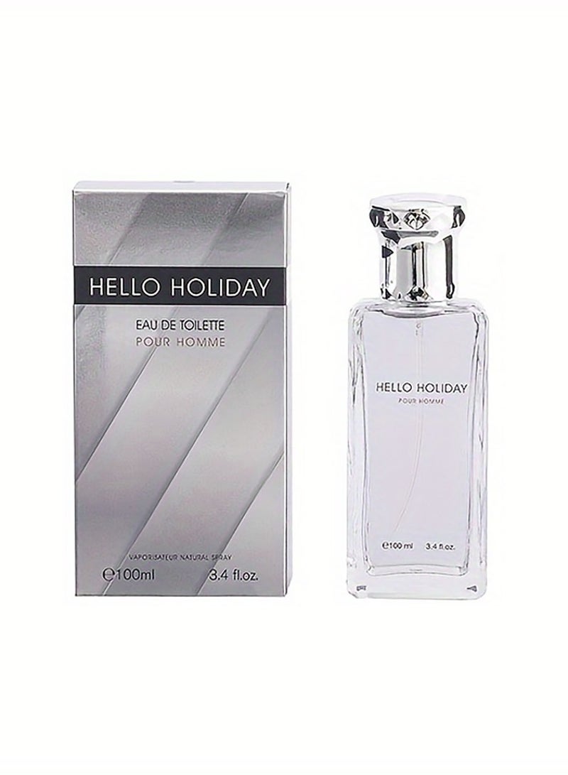 V.V. LOVE HELLO HOLIDAY/Spicy Woody Men's Perfume/100ML/3.4FL.OZ - Image 5