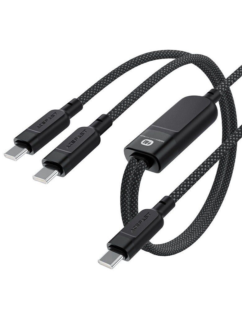 Charging Data Cable C5-11 USB-C to 2xUSB-C 100W