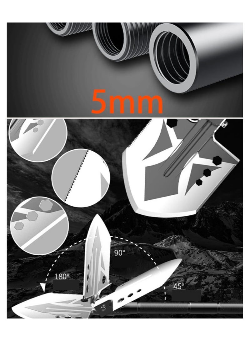 Generic Camping Shovel Axe  Outdoor Survival Shovel Set Men's Camping Gear Outdoor Camping Hiking Backpack Emergency Tool - Image 2