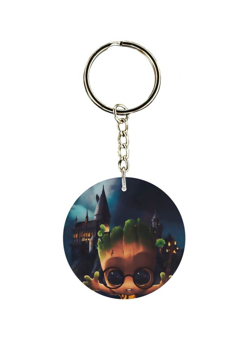 RKN Groot Printed Double Sided Keychain
