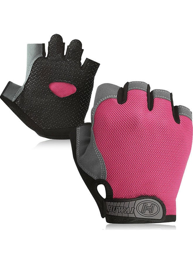 نيبمينينت قفازات مضادة للانزلاق بتصميم يغطي نصف الأصابع مناسبة لركوب الدراجات الجبلية، ورفع الأثقال. 0.028كجم - Image 1