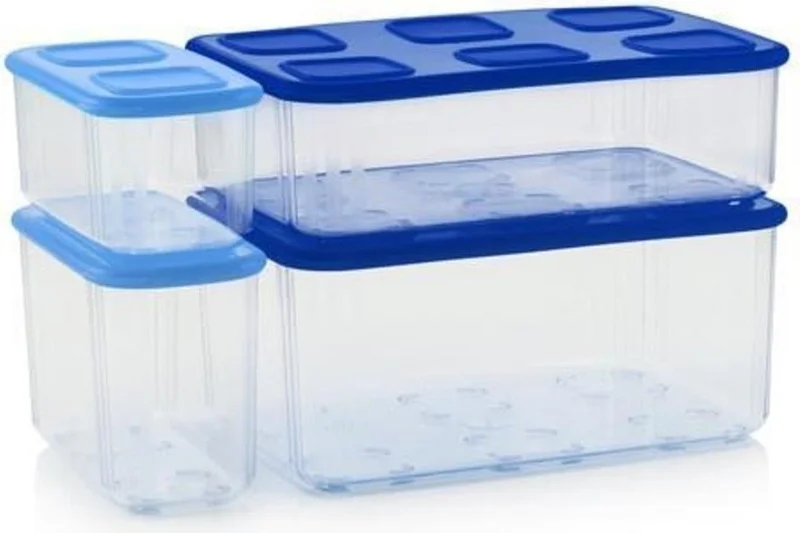 Tupperware Transparent Container Set of 4