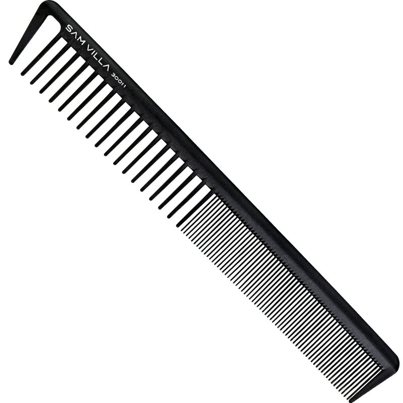 Sam Villa Signature Series Professional Short Cutting & Hair Parting Comb - Image 1