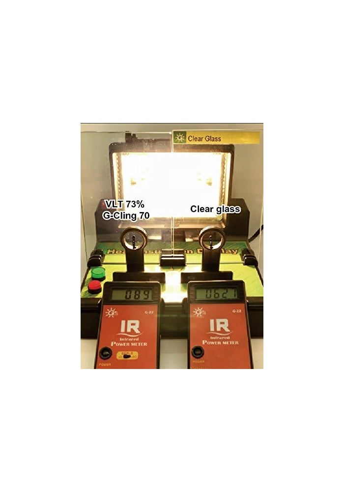 G Greenfilm Clear Static Cling Window Film - Image 4