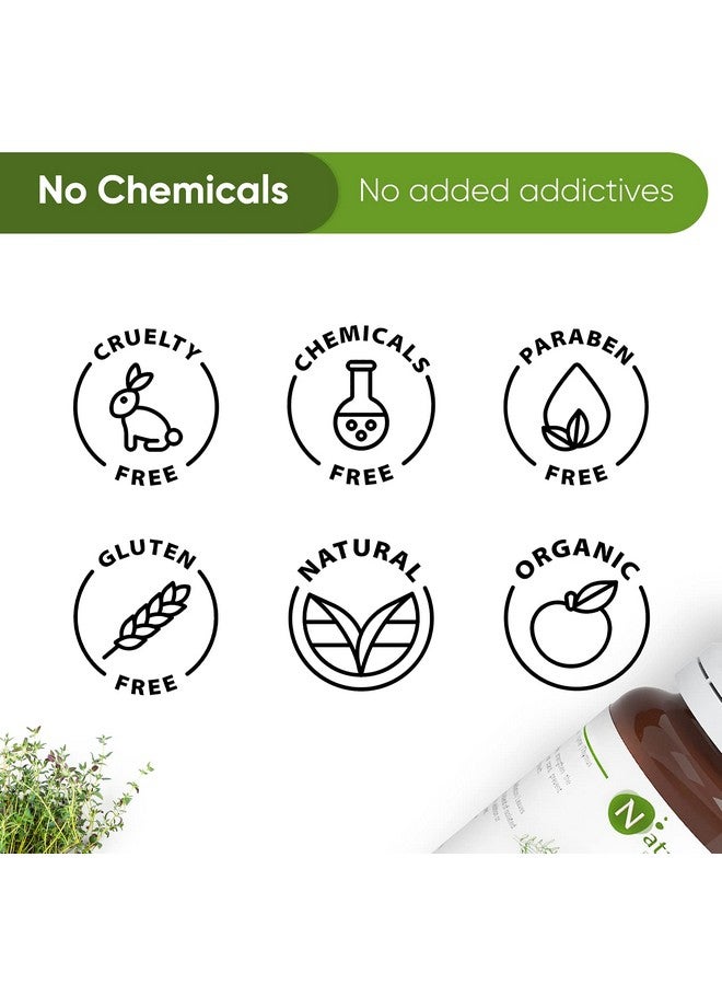 نيتشوراليس زيت الزعتر العطري من Essence Of Nature 100% غير مخفف نقي وطبيعي للاستخدام العلاجي لحالات الجلد والتنفس النقي والسعال ونمو الشعر - 30 مل - Image 5