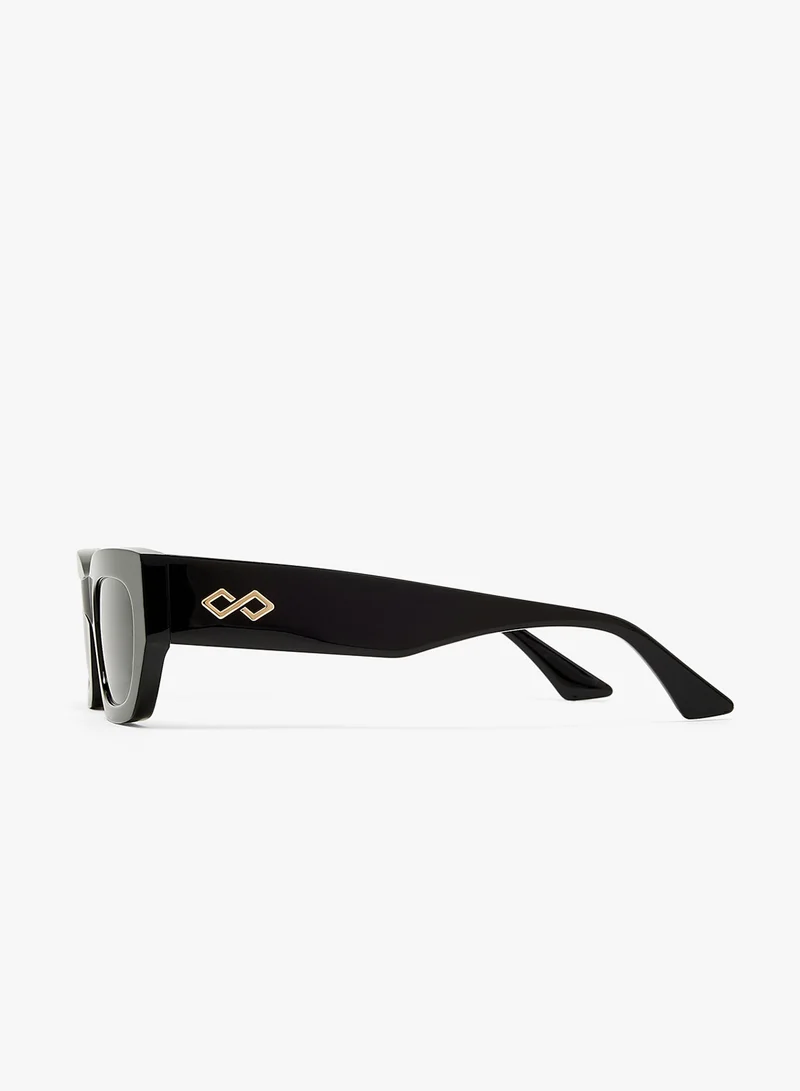 KAREN WAZEN Ivy Rectangle Sunglasses