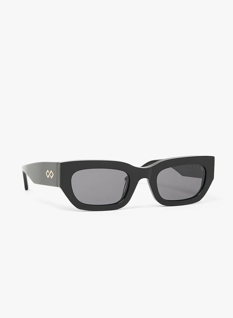 KAREN WAZEN Ivy Rectangle Sunglasses