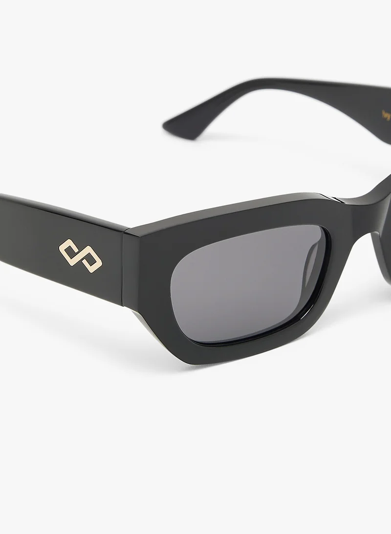 KAREN WAZEN Ivy Rectangle Sunglasses