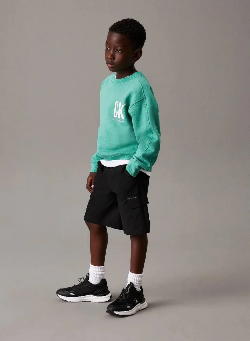 Calvin Klein Jeans Relaxed Back Graphic Sweatshirt