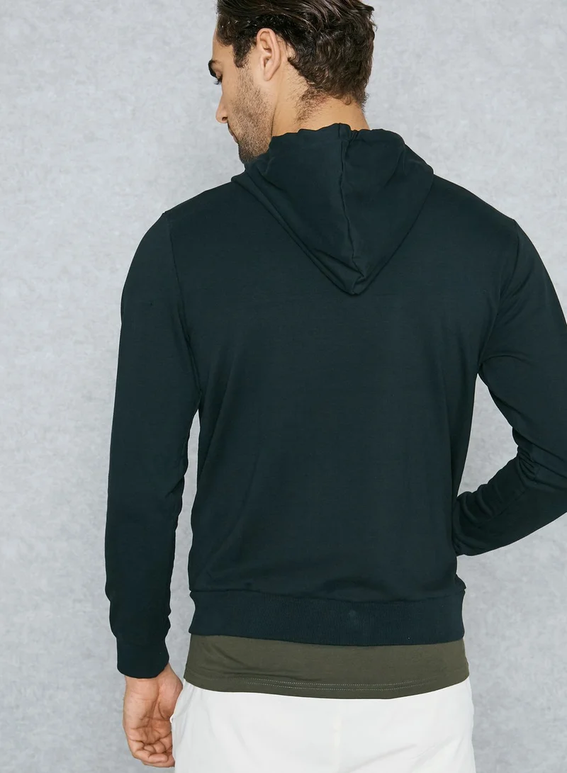 BRAVE SOUL Zip Through Hoodie