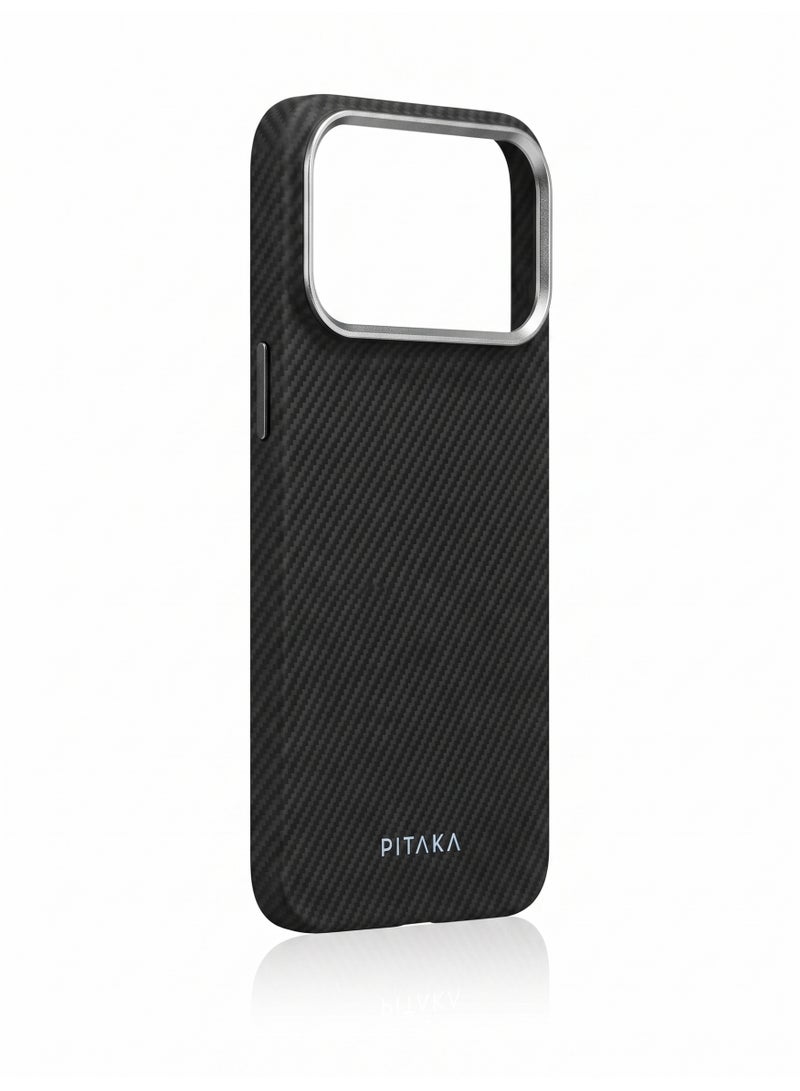 PITAKA MagSafe Compatible Ultra-Slim Case for iPhone 17 Pro Max - Premium Aramid Fiber Design - Image 2