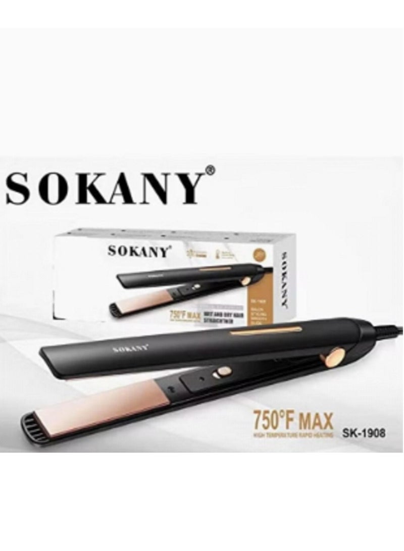 sokany Professional Hair Straightener SK-1908 - Image 2